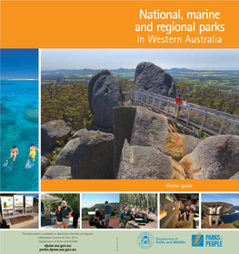 National, Marine and Regional Parks