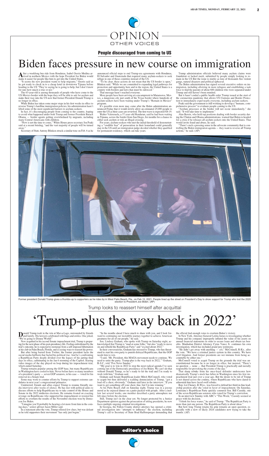 'Trump-Plus the Way Back in 2022'