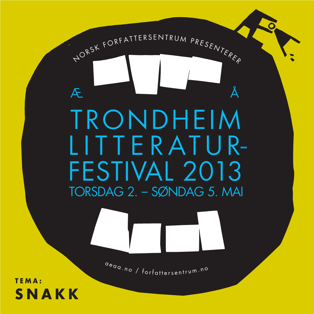 Trondheim Litteratur Festival 2013