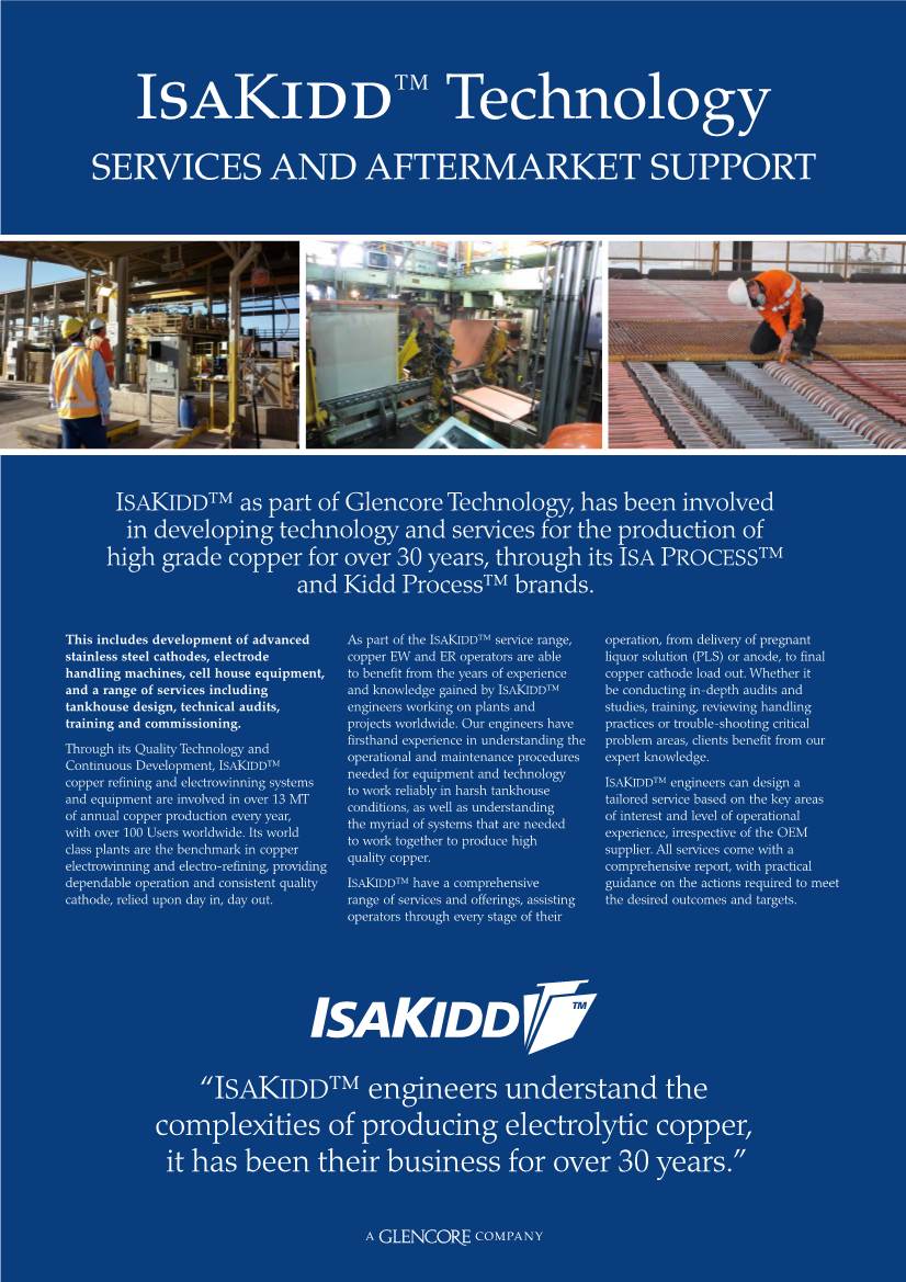 Isakidd™ Technology SERVICES and AFTERMARKET SUPPORT