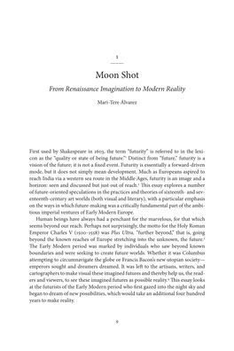 Moon Shot from Renaissance Imagination to Modern Reality