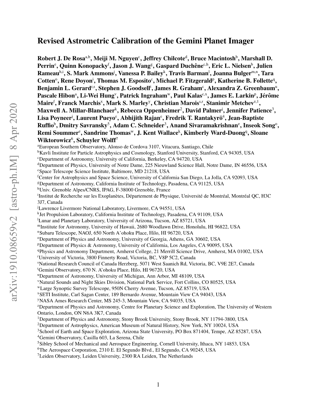 Revised Astrometric Calibration of the Gemini Planet Imager