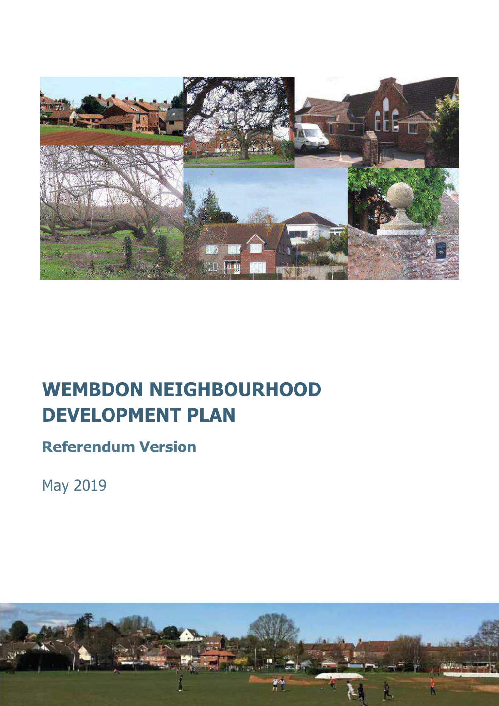 Wembdon Neighbourhood Plan Referendum Version