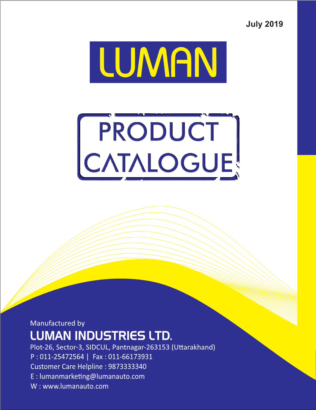 Luman Catalouge Design