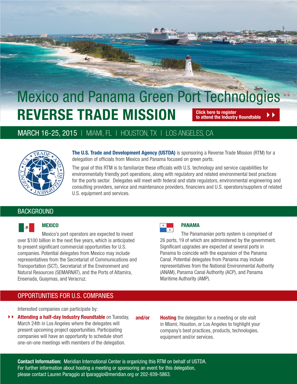 Mexico and Panama Green Port Technologies