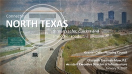 NORTH TEXAS Greater Dallas Planning Council Elizabeth