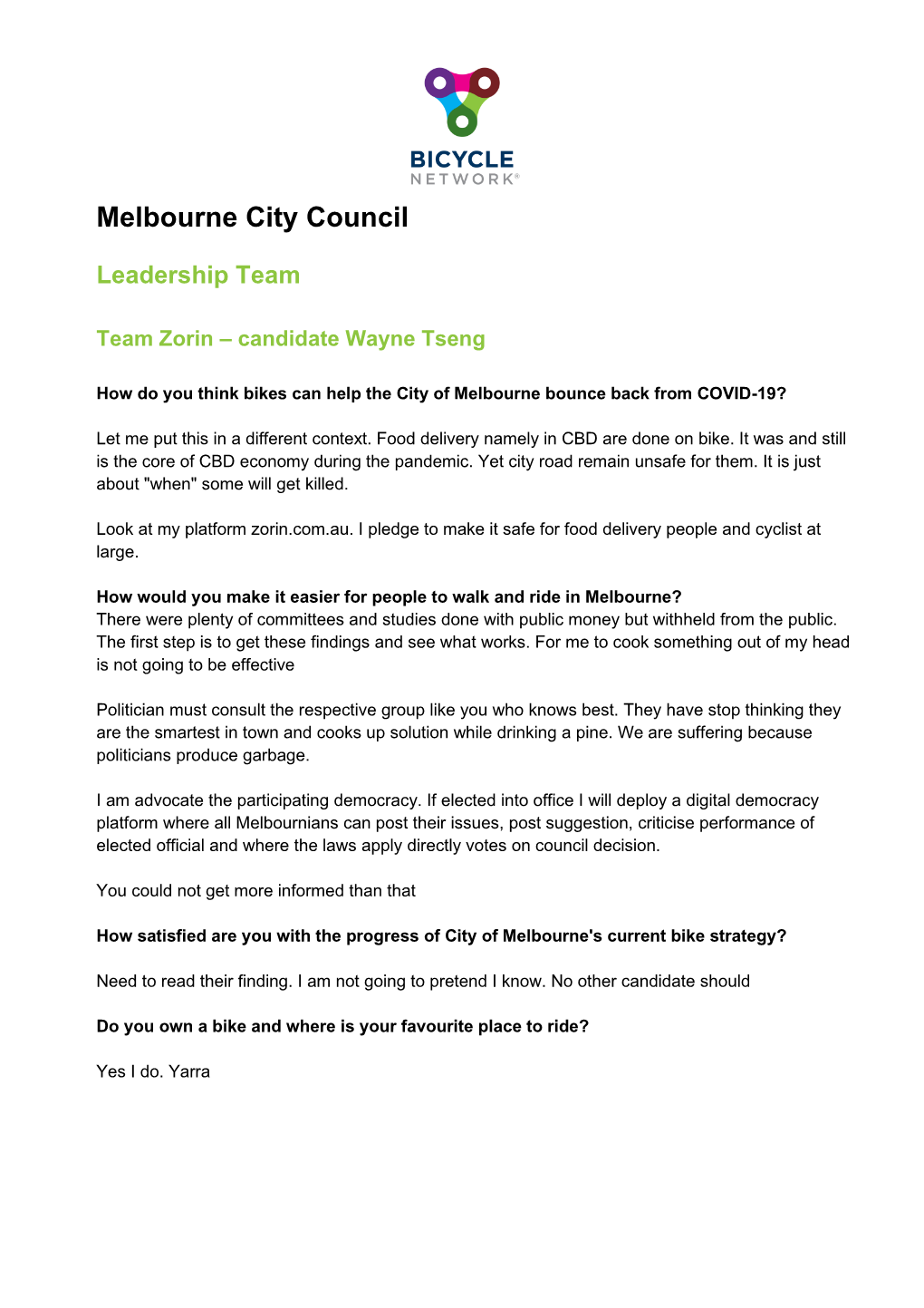 Melbourne City Council