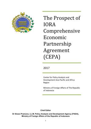 The Prospect of IORA Comprehensive Economic Partnership Agreement (CEPA)