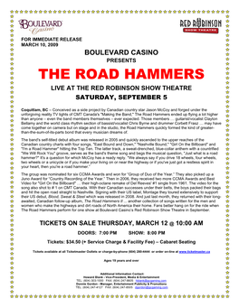 The Road Hammers