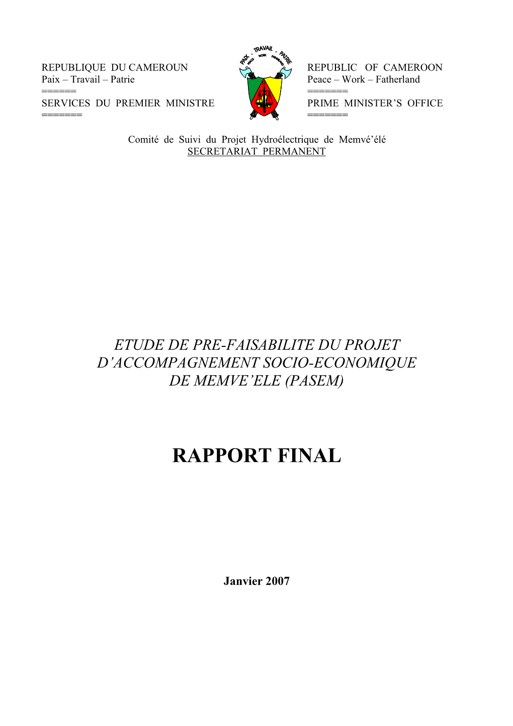 Rapport Final