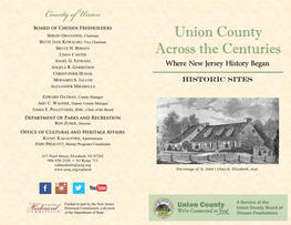 Union County Across the Centuries