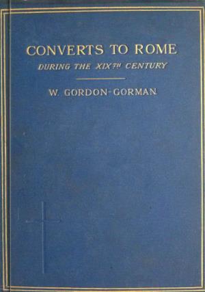 Converts to Rome During the Xixth Century