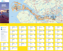 Folder/Poster 'Container Terminals and Depots in the Rotterdam Area'