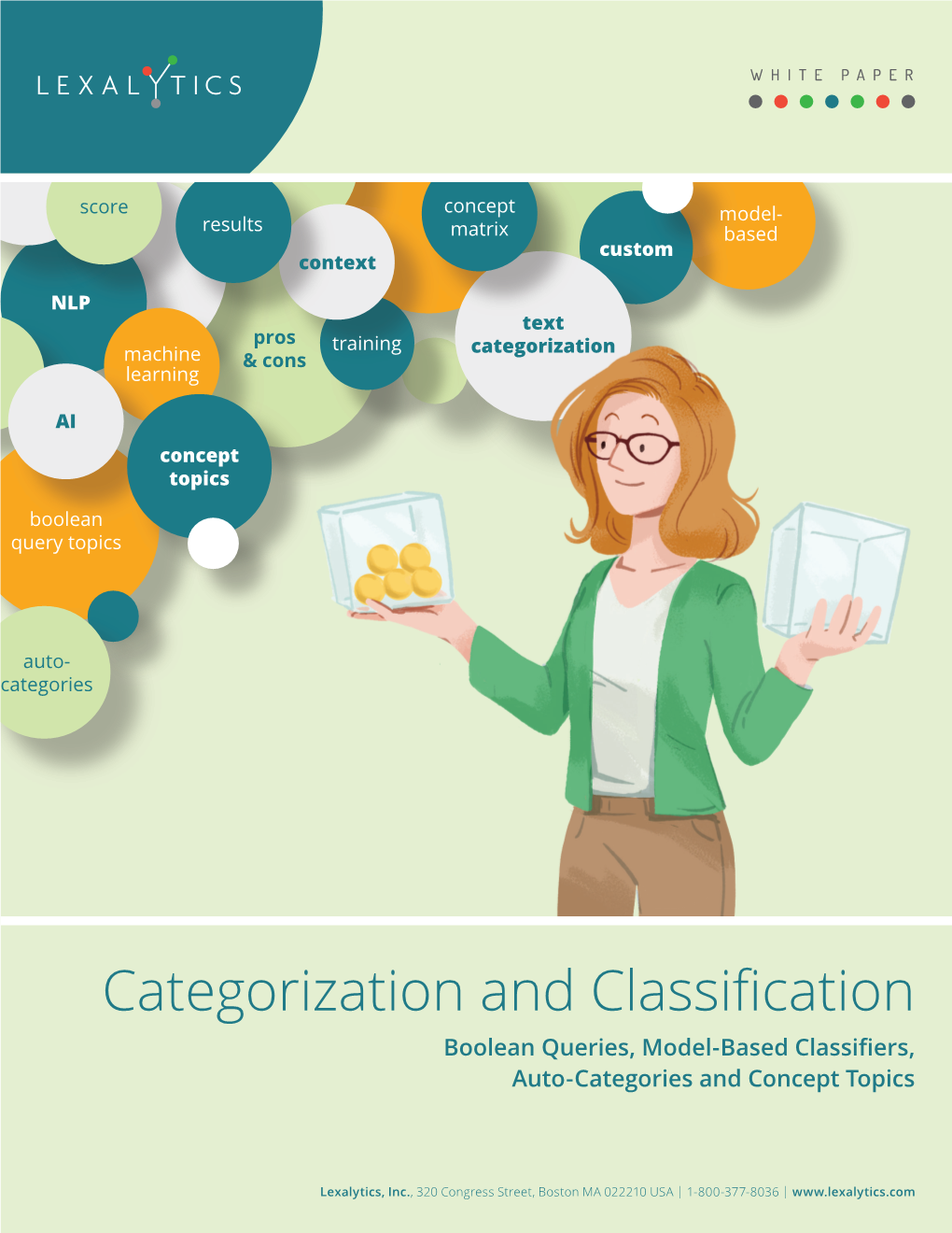 Categorization and Classification of Text Documents