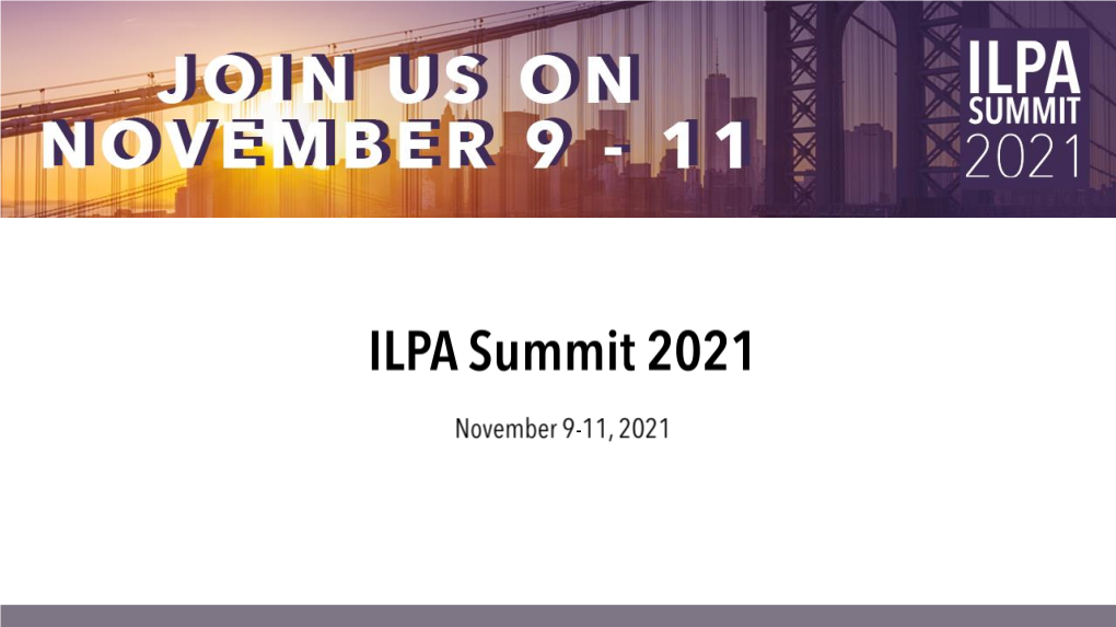 2021-ILPA-Summit-GP-Overview.Pdf