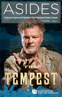 The Tempest, Which Ethan Mcsweeny James Ortiz Promises to Be a Richly Imaginative Experience