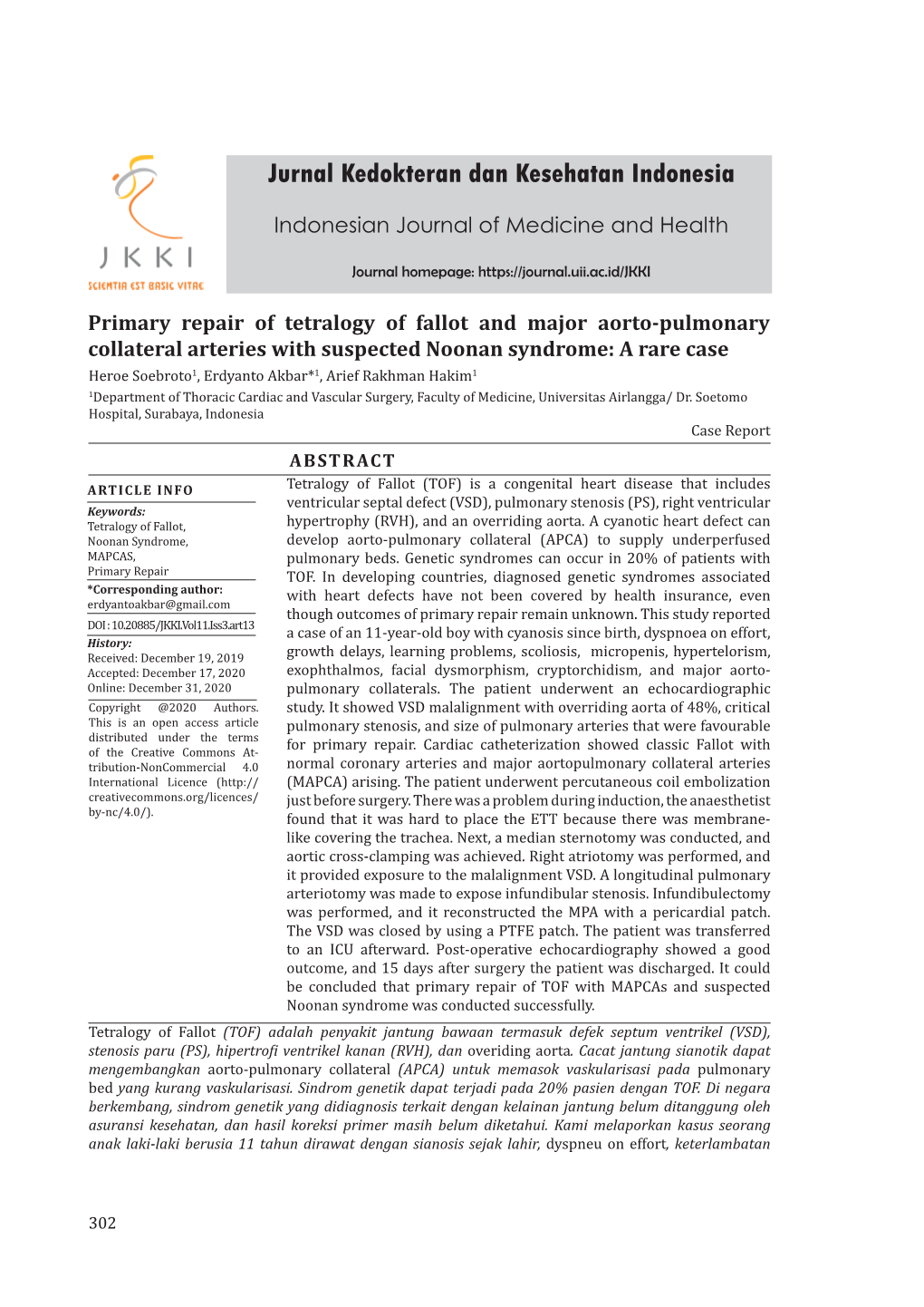 Indonesian Journal of Medicine and Health