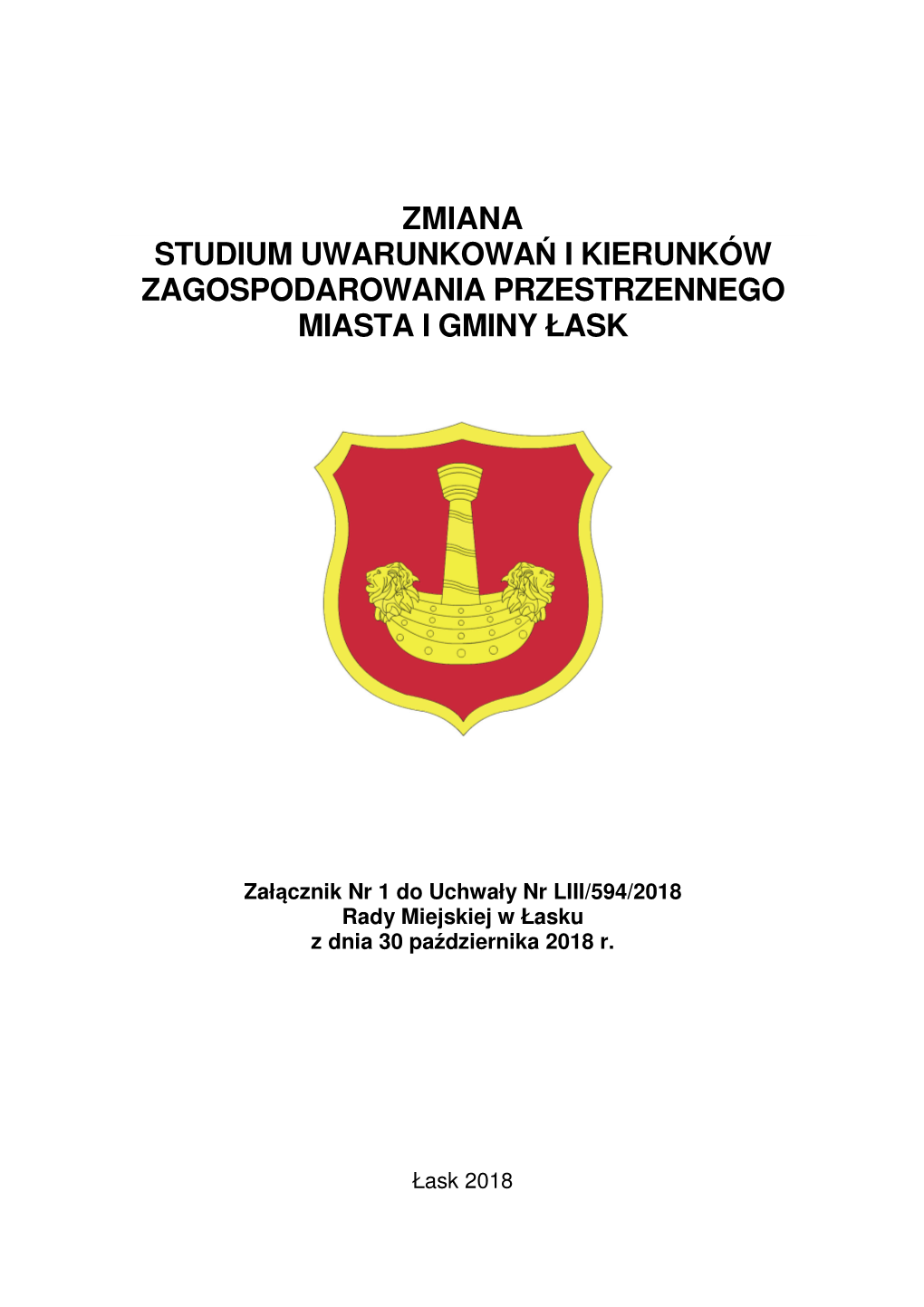 Zmiana Studium Uwarunkowań I Kierunków