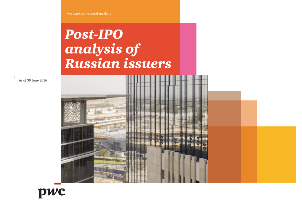 Download Post-IPO Analysis of Russian Issuers