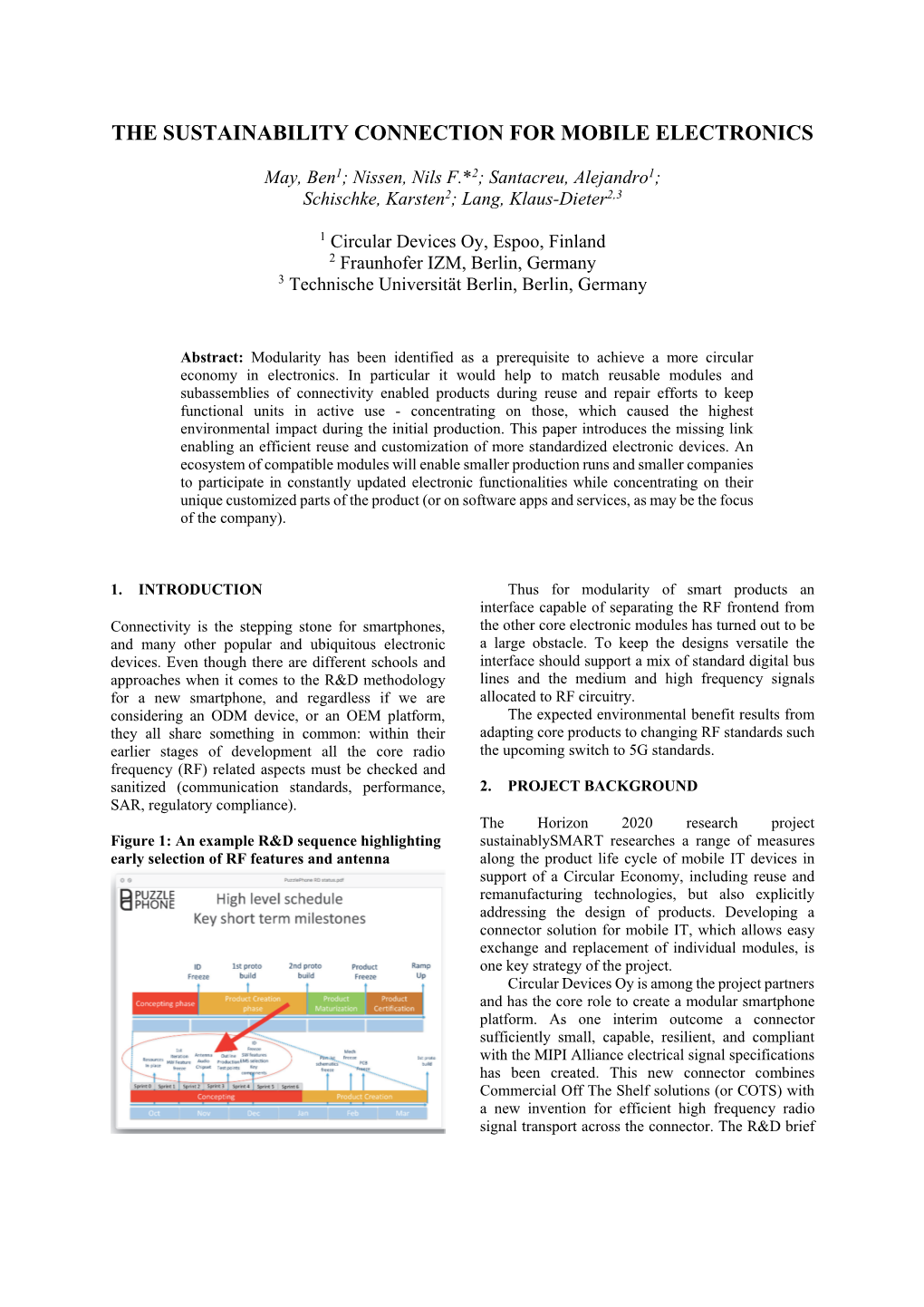 The Sustainability Connection for Mobile Electronics