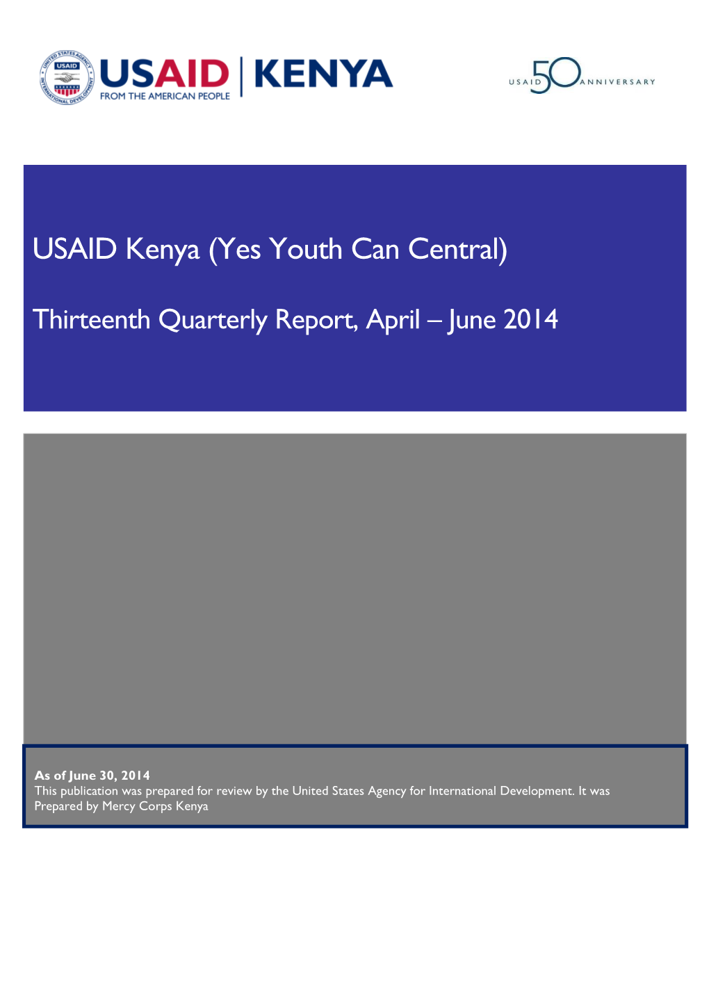 USAID Kenya (Yes Youth Can Central)