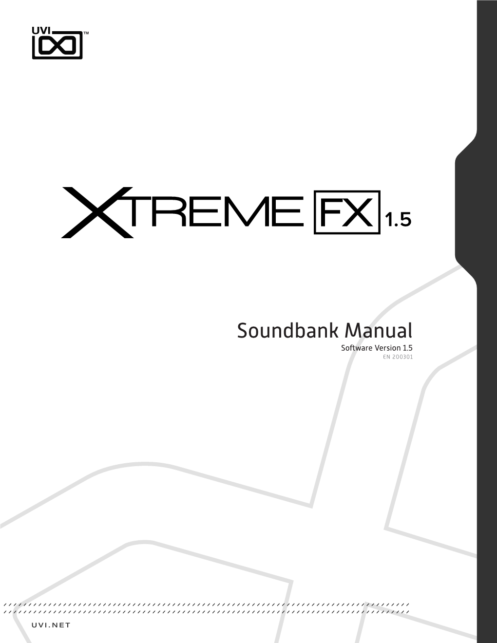 UVI Xtreme FX | Soundbank Manual