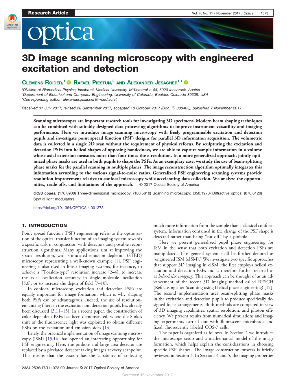 3D Image Scanning Microscopy with Engineered Excitation and Detection