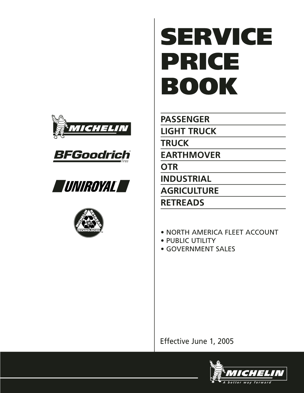Service Price Book