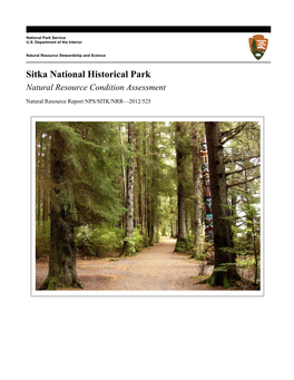Sitka National Historical Park Natural Resource Condition Assessment