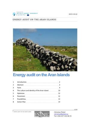 Energy Audit on Aran Islands