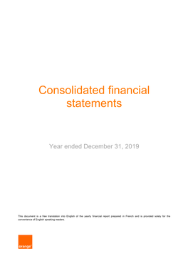 Consolidated Financial Statements 2019.Pdf