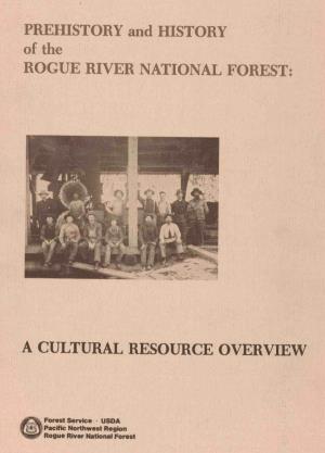 A CULTURAL RESOURCE OVERVIEW Of