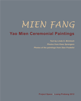 Yao Mien Ceremonial Paintings