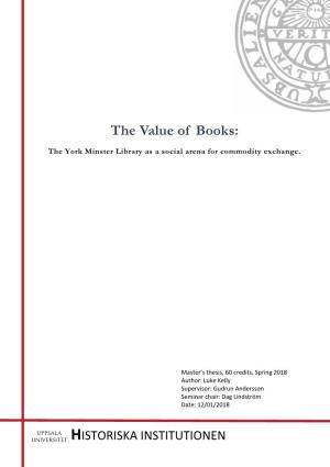 The Value of Books