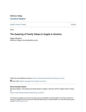 The Queering of Family Values in Angels in America