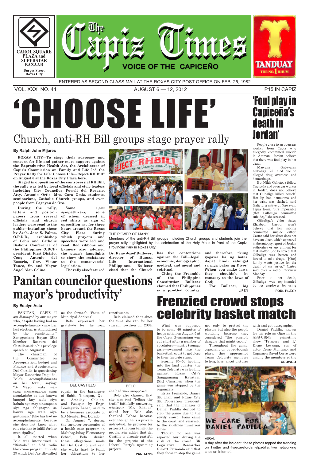 Panitan Councilor Questions Mayor's