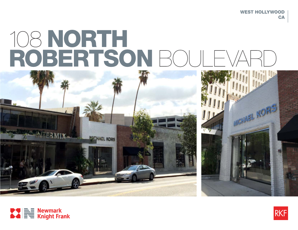 108 North Robertson Boulevard, West Hollywood, CA