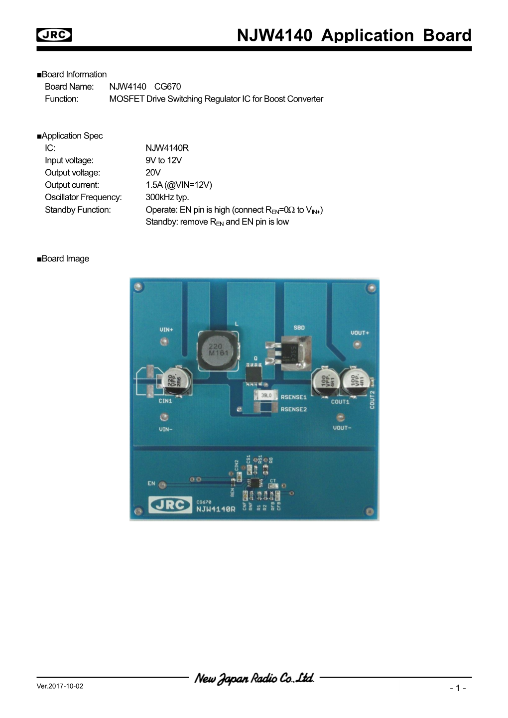 MOSFET Drive Switching Regulator IC for Boost Converter: Switching