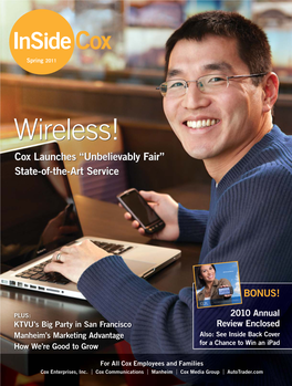 Wireless! Cox Launches “Unbelievably Fair” State-Of-The-Art Service