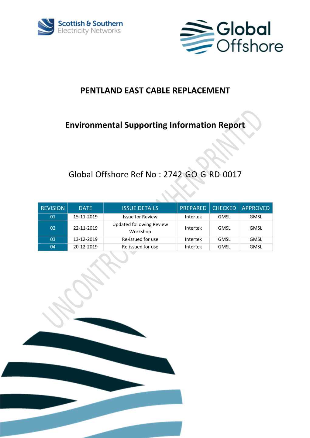 Environmental Supporting Information Report