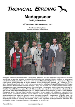 Madagascar the Eighth Continent