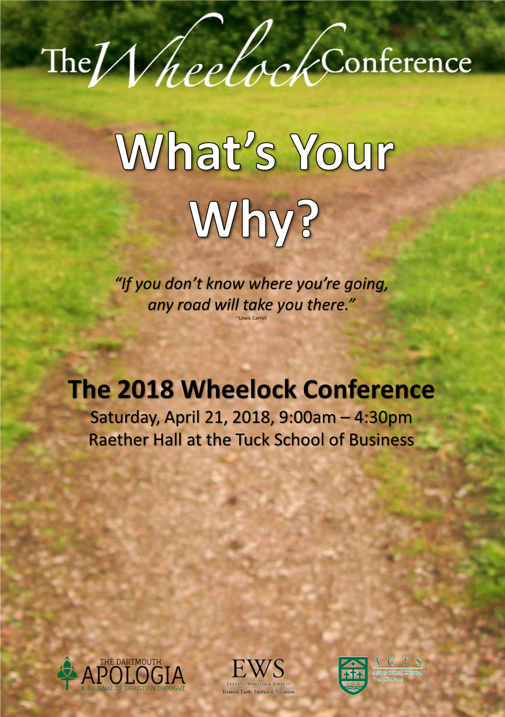 2018 Wheelock Conference Program