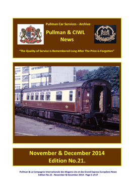 Pullman Car Services - Archive