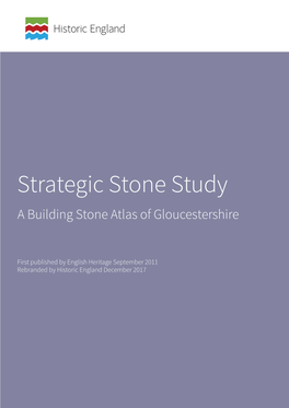 A Building Stone Atlas of Gloucestershire