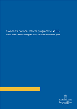 Sweden's National Reform Programme 2016………………….46