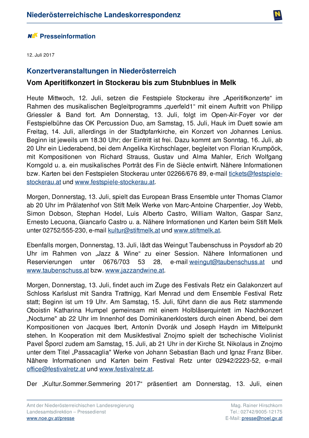 [PDF] Konzertveranstaltungen in Niederösterreich