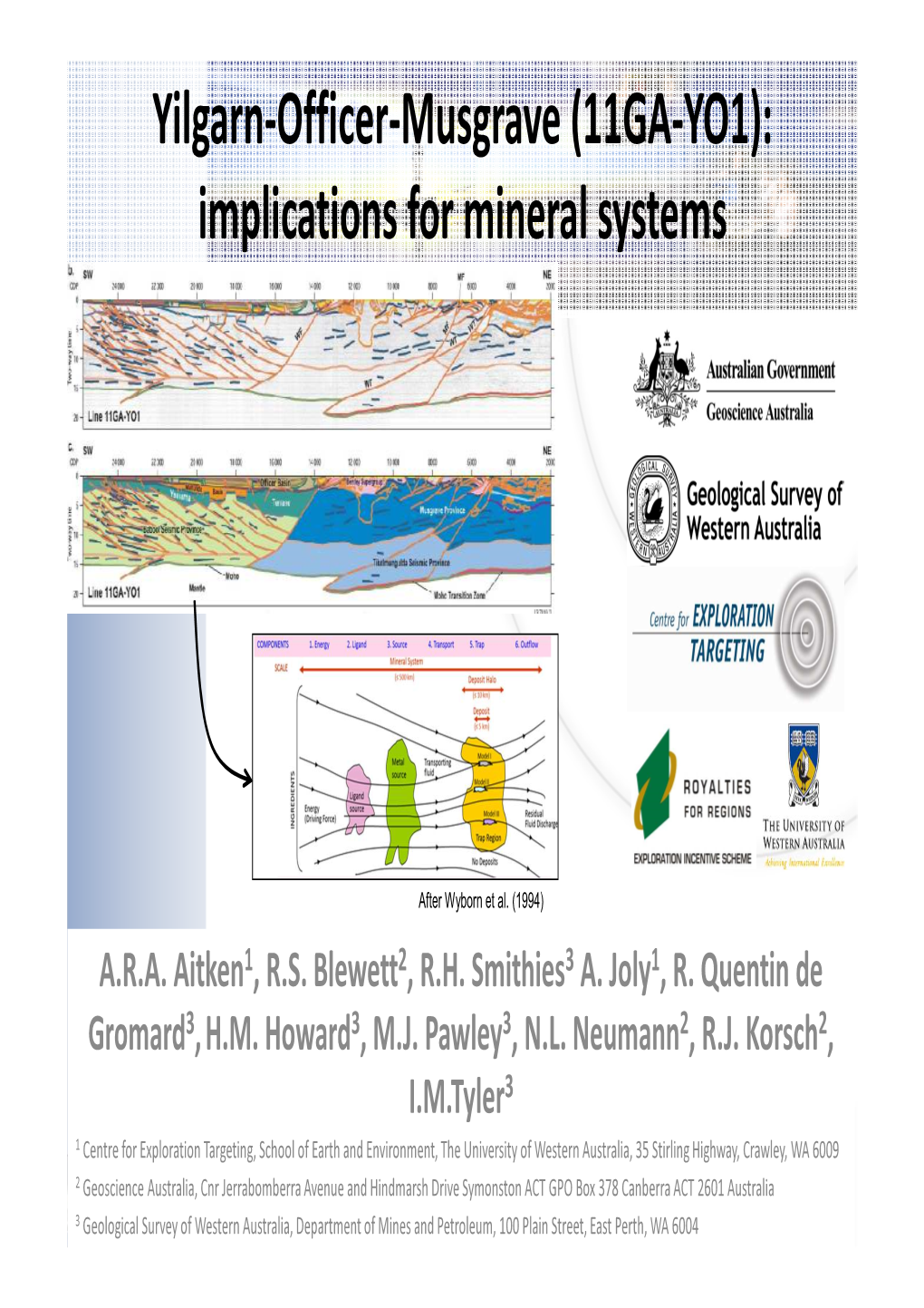 (11GA-YO1): Implications for Mineral Systems