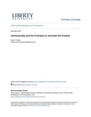 Intertextuality and the Portrayal of Jeremiah the Prophet
