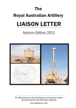 RAA Liaison Letter Autumn 2011