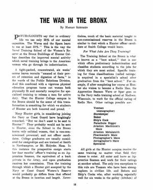 The War in the Bronx